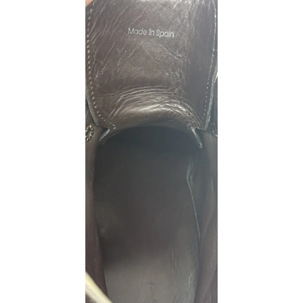 Magnanni Enzo Leather Suede Brown Grey Wingtip Men's Chukka Boots Sz 10 M 15213